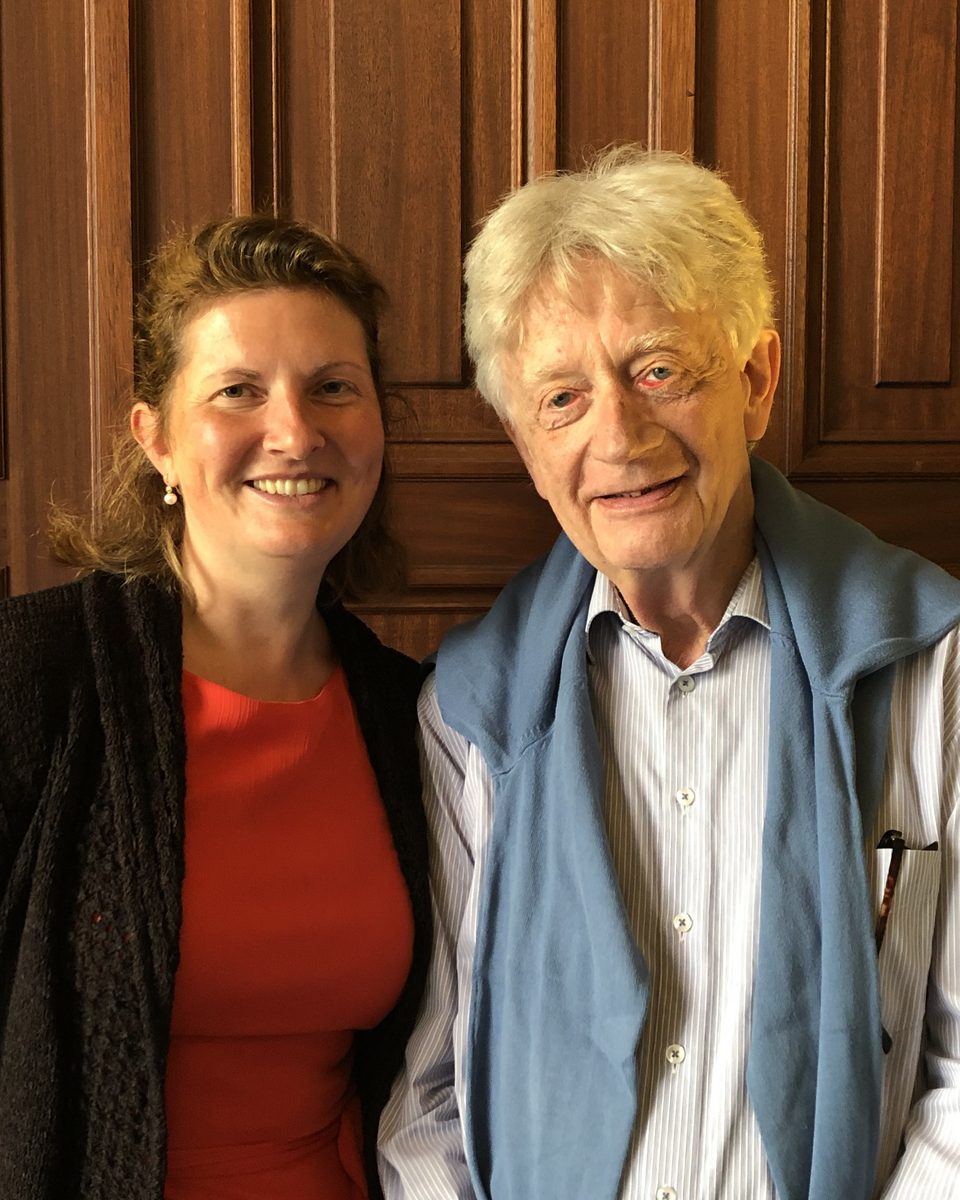 Liana Vlad with Klaus Hellwig